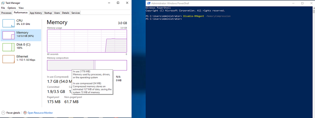 Memory compression seems to be disabled - should I enable it? Rk56V.png