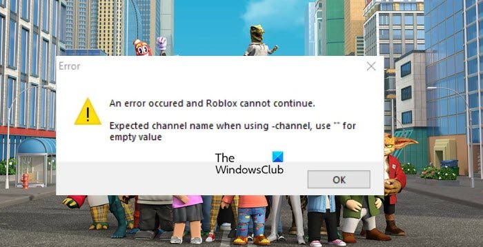Expected channel name Error in Roblox [Fix] roblox-expected-channel.jpg