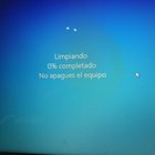 "cleaning... 0% completed. Don't shut down". Its been like this for over 30 minutes now. I... RSvi5-0LhV1LNY1huqjFDJNi7AJdJJPdVkI7SkcRJZo.jpg