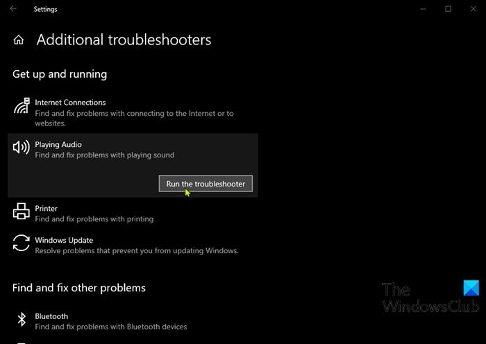 Dolby Atmos not working on Windows 10 Run-Audio-Troubleshooter.jpg