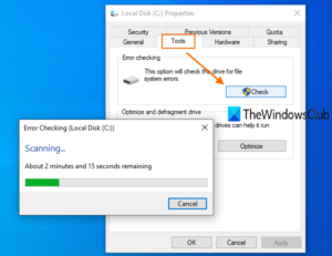 Windows Backup Error Code 0x8100002F when you backup files in Windows 10 run-CHKDSK-tool-to-fix-windows-backup-error-0x8100002F-300x231.png