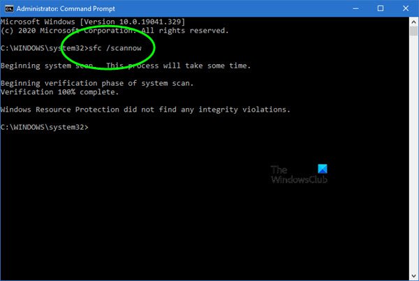 Windows 10 Settings reset to default after reboot Run-System-File-Checker.jpg