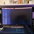Just got back home and my desktop is looking like this, any ideas? It's not the monitor... RWBITLnSYb9ikb7UialL5TV5mlL7mv_du9iewrqwY2g.jpg