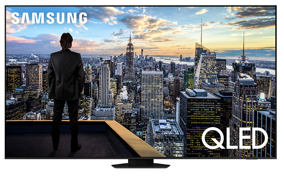 Using a Samsung QCQ90 QLED 4k TV, some letters are not displaying properly intermittently samsung-qled-black.jpg