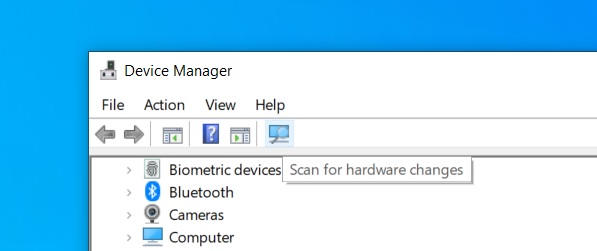 Microsoft acknowledges dGPU issue in Windows 10 version 1903 Scan-for-hardware-changes.jpg