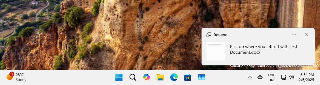 Hands on with Windows 11’s new Apple Handoff-like feature, but it requires OneDrive Screenshot-1.png
