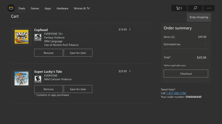 Microsoft Store for Windows 10 is getting the new "cart" option ScreenShot_3b57510c-ee0d-47cf-a668-08d99ab17e7e-hero.png
