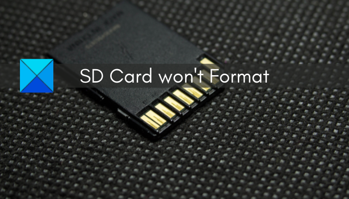 SD Card won’t format on Windows 11/10 [Fixed] SD-Card-wont-Format.png