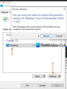 How to restore Previous Versions of Files and Folders in Windows 10? select-a-previous-version-and-restore-it-227x300.png