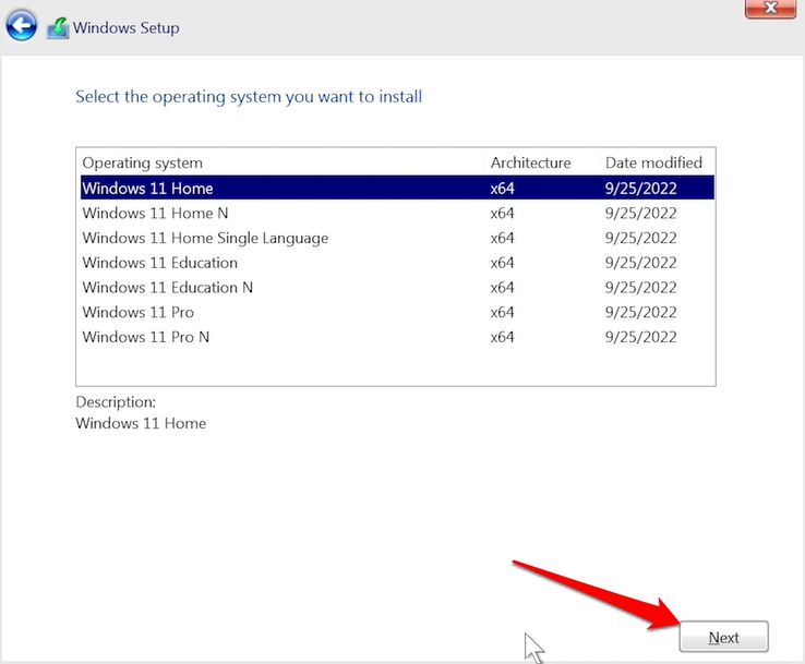 Microsoft: Don’t fall for unwanted apps on Windows 10, clean install Windows 11 ASAP select-the-Windows-11-OS-you-want-to-install.jpg
