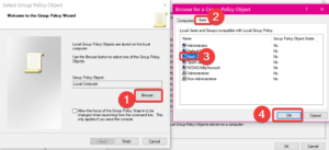 How to apply Local Group Policy to specific users in Windows 10 select-user-group-policy-editor-300x137.png