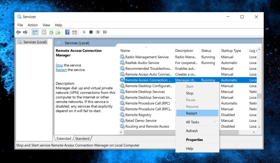 Microsoft acknowledges a new bug in Windows 10 version 1903 Services.jpg