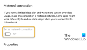Set as metered connection setting greyed out on Windows 10 Set-as-metered-connection-setting-greyed-out-300x174.png