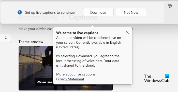 How to Enable and Customize Live Captions on Windows 11 Set-up-Live-captions.png