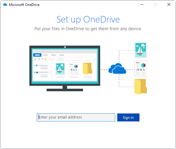 OneDrive's desktop app won't be supported anymore on Windows 7 and 8.1 in early 2022 set-up-onedrive.png