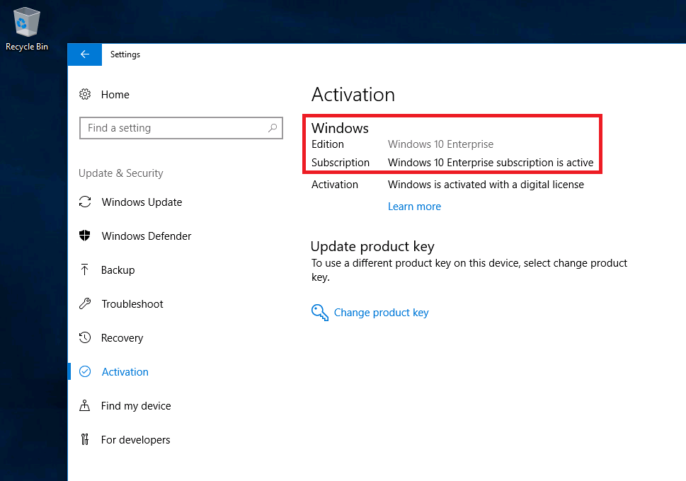 Activate non-licensed Windows 10 Pro with Windows Enterprise A3 subscription Settings-Activation-Cropped.png