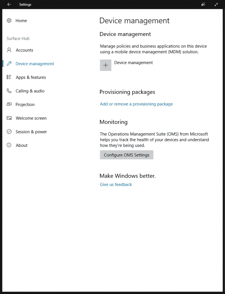 Microsoft Teams app now available for all Surface Hub devices Settings-PPKG-e1536616916801.png
