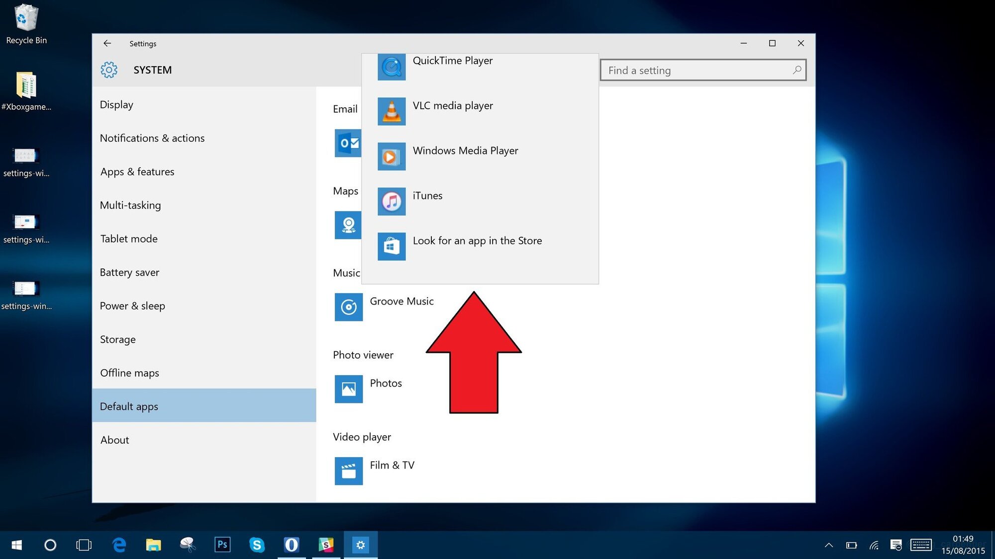 windows setting close when set default video player settings-windows10-music-player-select.jpg