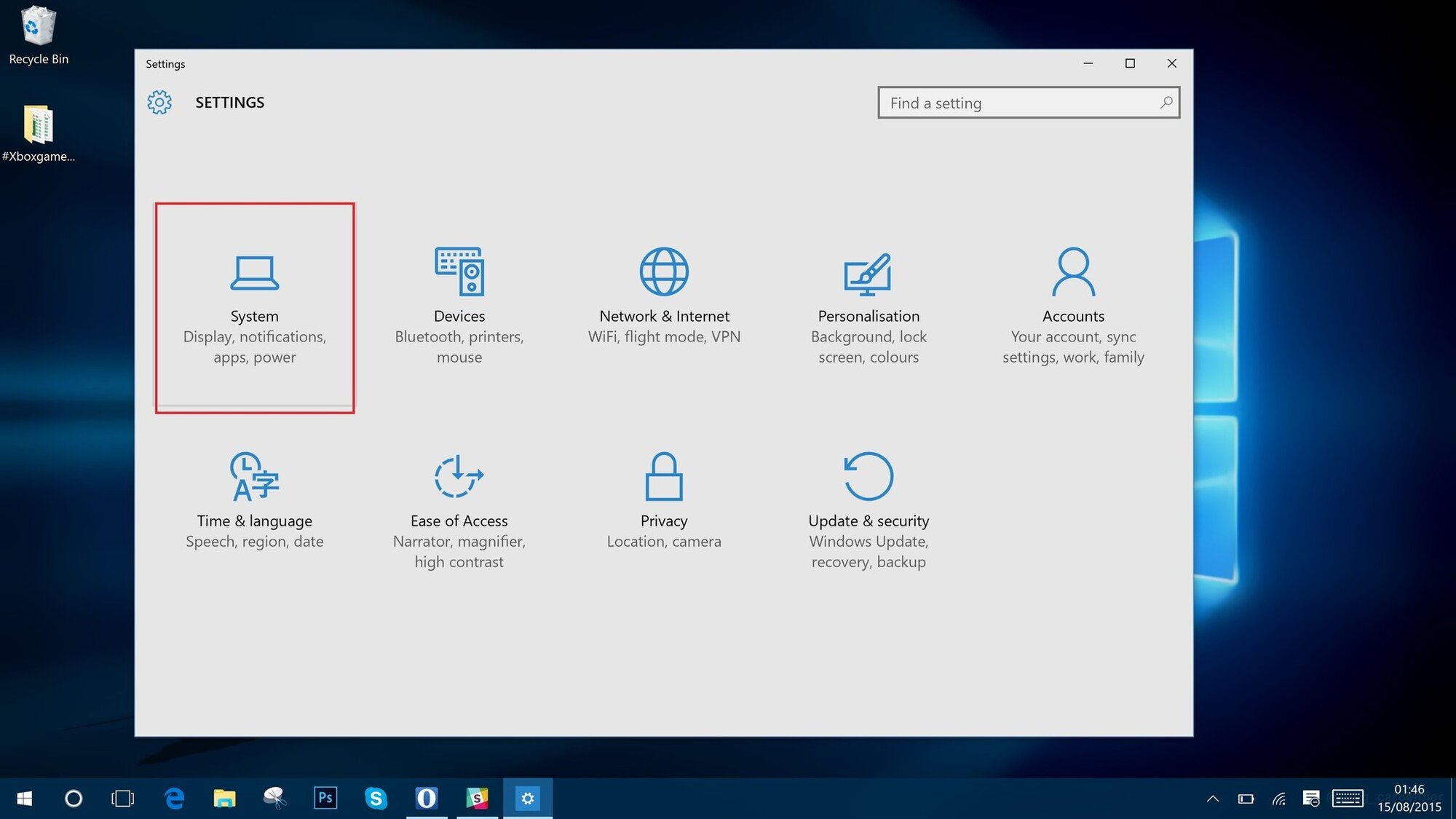 windows setting close when set default video player settings-windows10-system.jpg