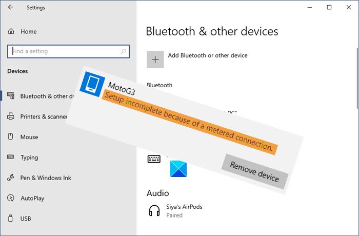 Fix Setup incomplete because of a metered connection error on Windows 10 Setup-incomplete-because-of-a-metered-connection-1.jpg