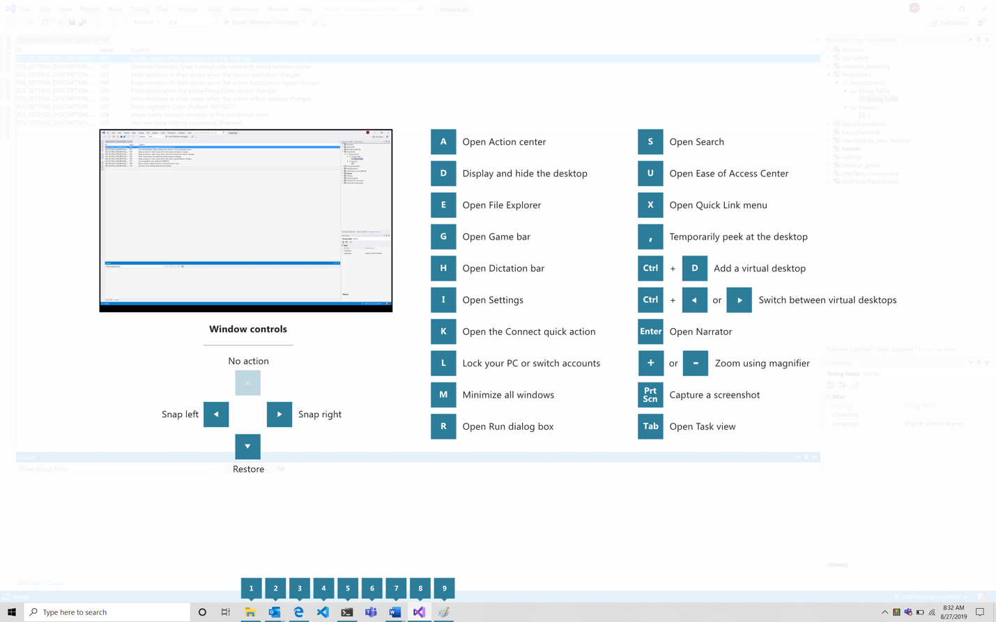 Powertoys - Multiple fancyzone layouts ShortcutGuide.png
