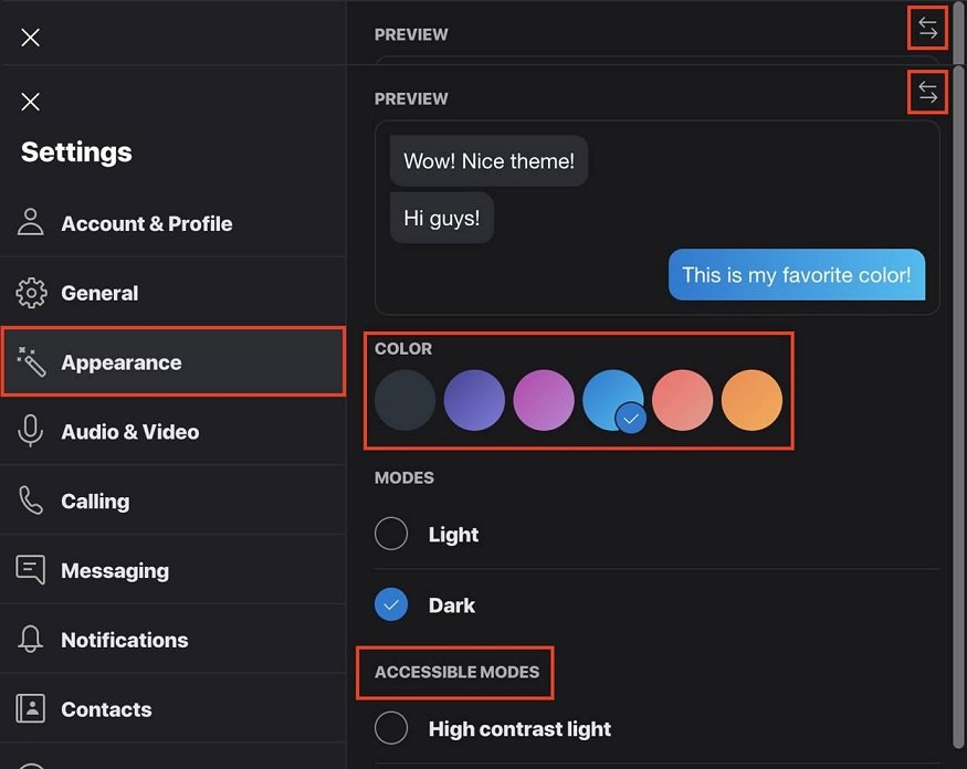 Skype for Windows 10 picks up customization improvements for Insiders Skype-appearance.jpg