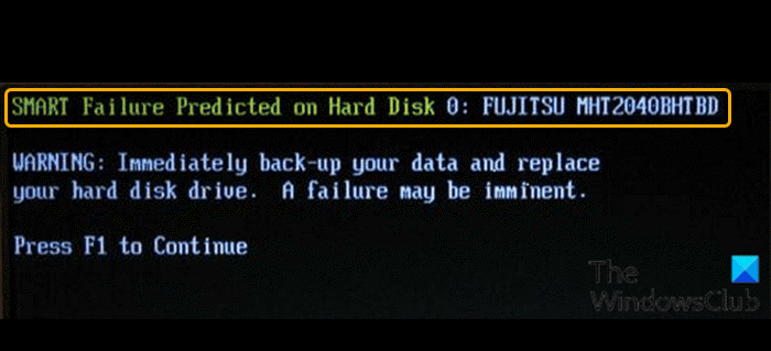Fix SMART Failure Predicted on Hard Disk error message at boot SMART-Failure-Predicted-on-Hard-Disk-1.png