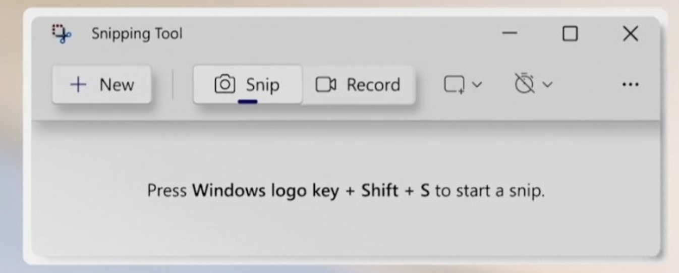 Microsoft is working on a Screen Recorder for Windows 11's Snipping Tool snipping-tool-record.png