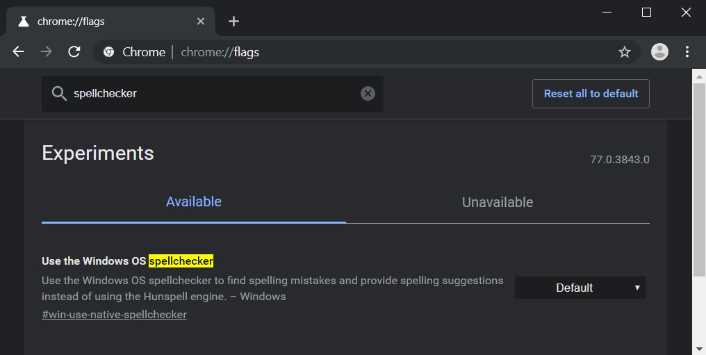 Microsoft is bringing Windows Spellchecker to Chromium project Spellchecker-in-Chromium.jpg