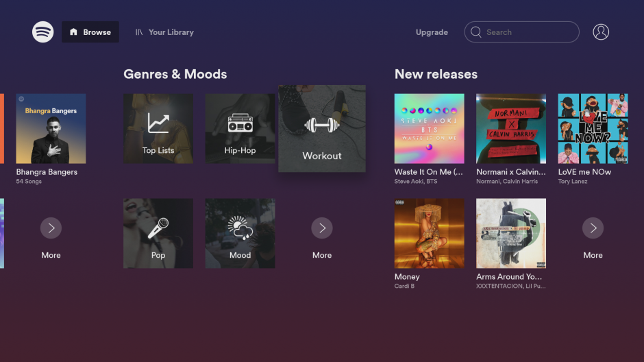 Introducing Spotify New and Improved Experience on Xbox One SpotifyHero-hero.png