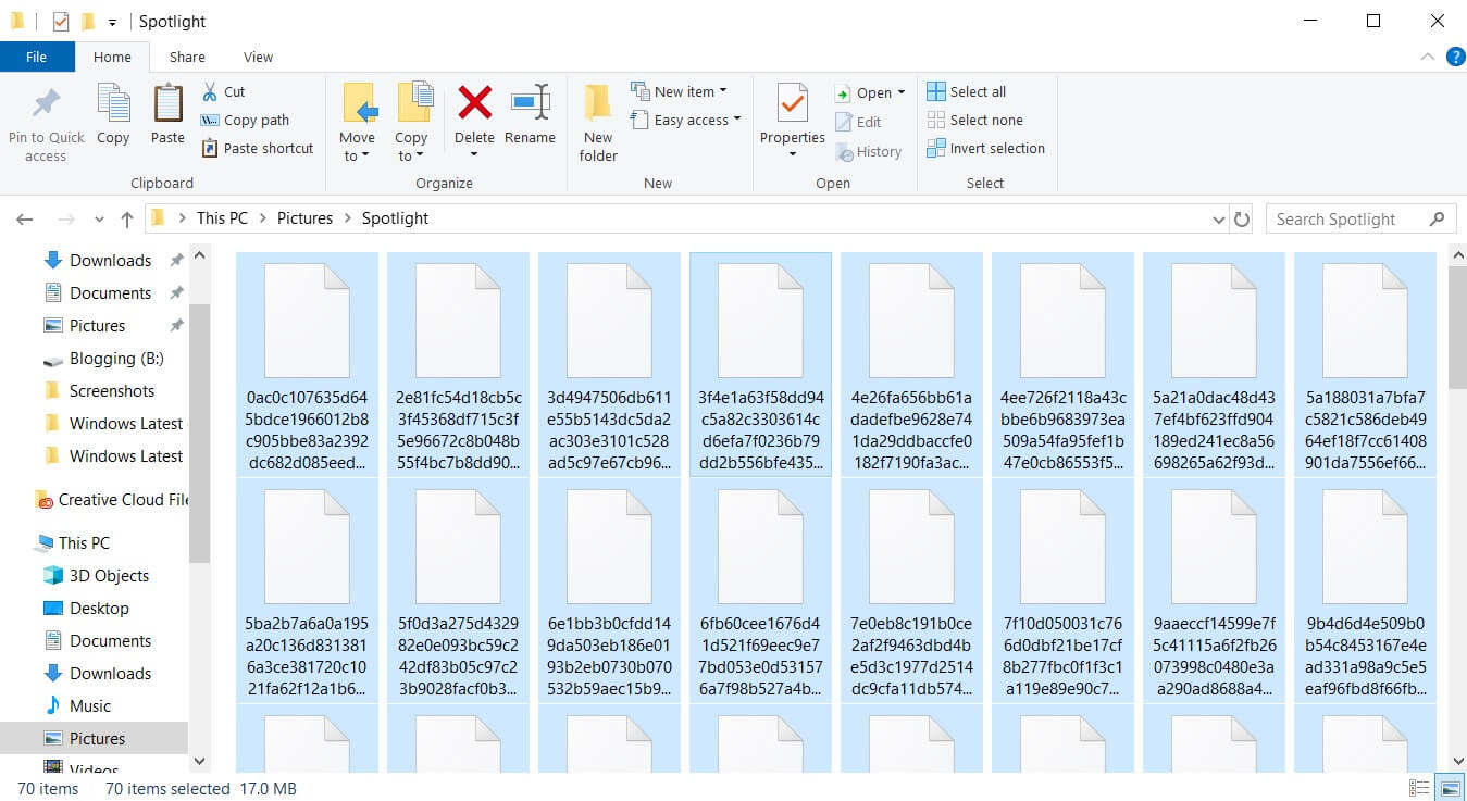 How to save Windows 10’s lock screen Spotlight images Spotlight-folder.jpg