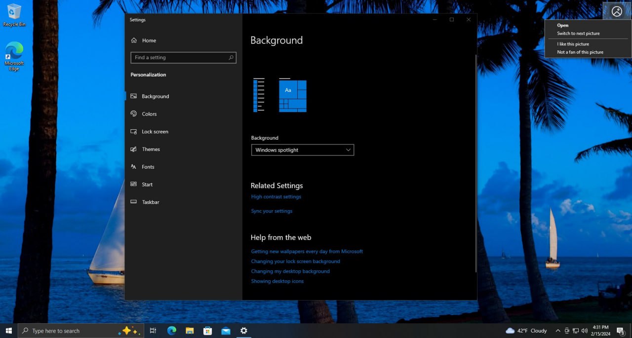 Microsoft brings Windows 11 Spotlight to Windows 10’s desktop Spotlight-in-windows-10.jpg
