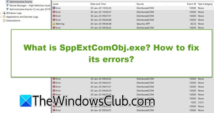 What is SppExtComObj.exe? How to fix its errors? SppExtComObj.jpg