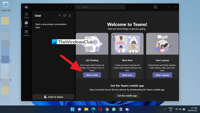 How to get started with Microsoft Teams on Windows 11 Start-a-Chat-in-Teams.png