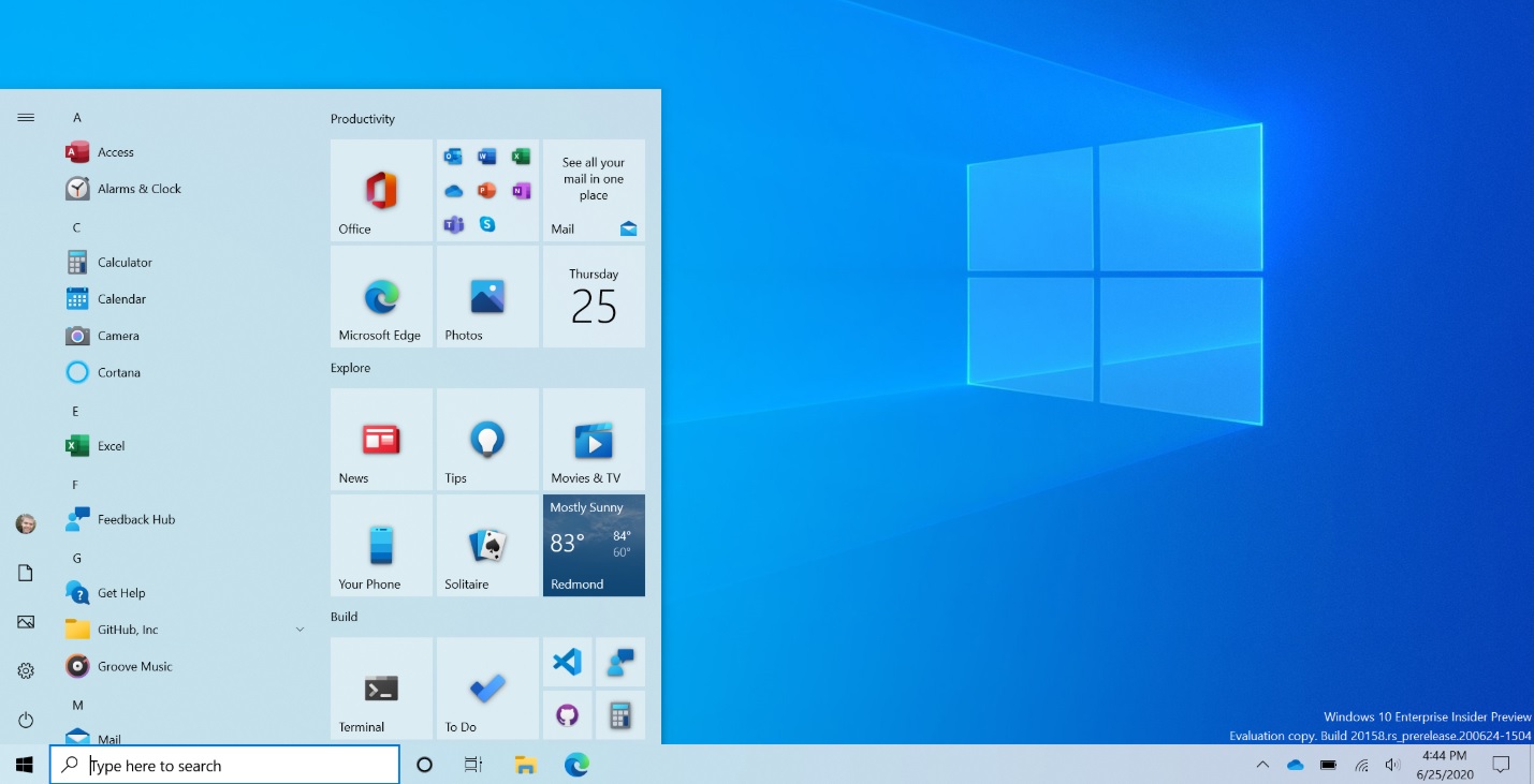 Windows 10’s refreshed Start Menu launched — here’s your first look Start-Menu-background.jpg