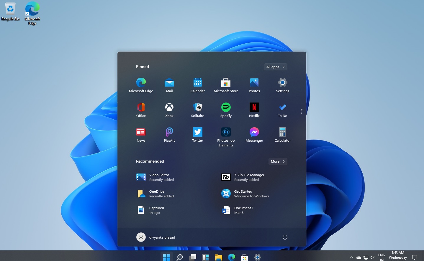 Hands-on with new Windows 11 Start Menu, arriving later this year Start-Menu-dark-mode.jpg