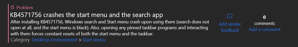 Windows 10 update is reportedly causing these critical issues Start-Menu-Feedback-Hub.jpg