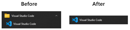 Windows 10 Insider Preview Dev Build 21277 (RS_PRERELEASE) - Dec. 10 Start-menu-folder.png