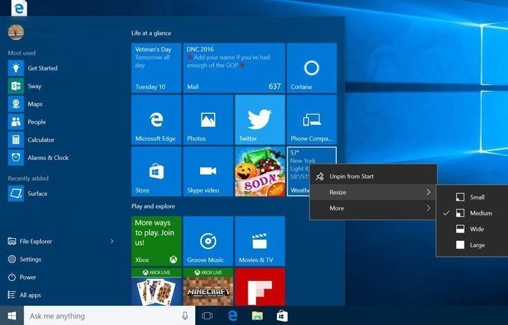 Microsoft’s Windows 10 turns three today Start-menu-in-November-Update.jpg