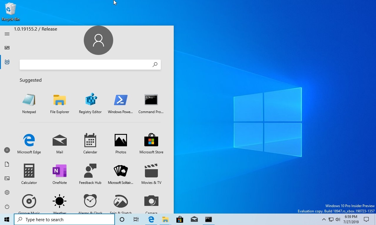 Hands-on with the new Start menu in Windows 10 20H1 Start-menu.jpg