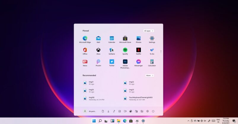 Microsoft formally announces Windows 11 Start-Menu-light-803x420.jpg