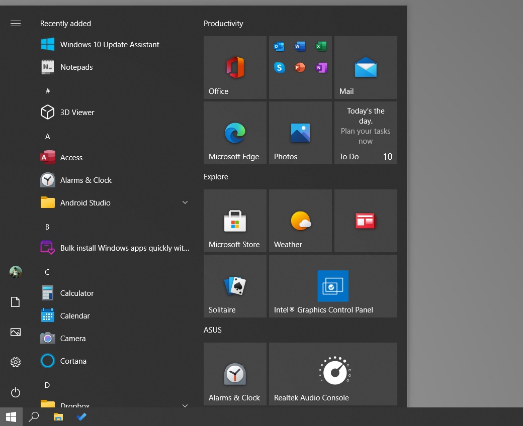 List of new features in Windows 10 October 2020 Update Start-Menu-tweaks.jpg