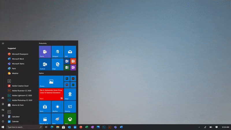 Here’s a closer look at Windows 10’s new Start menu Start-menu-update.gif