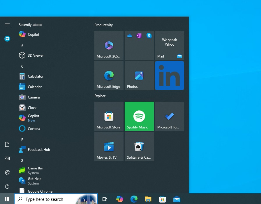 Windows 10’s Start menu design is changing to make room for Microsoft 365 Start-menu-with-Microsoft-account.jpg