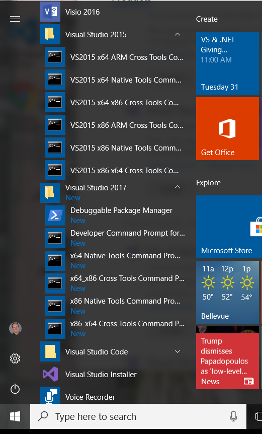 Visual Studio failes to recognize DXSDK_DIR macro and error: S1023 when installing MSVC++ 2010 StartScreen1102.png