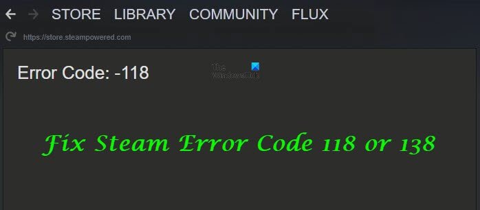 How to fix Steam Error Code 118 or 138 Steam-Error-Code-118-or-138.jpg