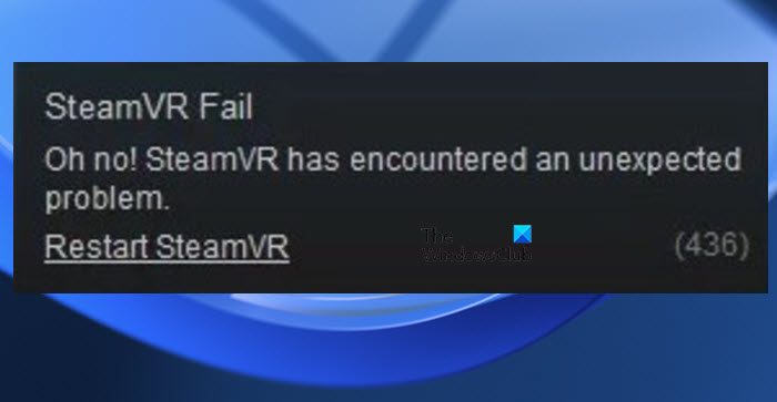 How to fix SteamVR Error Code 436 SteamVR-Error-Code-436.jpg
