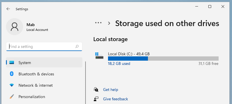 You may still use Disk Cleanup on Windows 11 (even though Microsoft does not want you to) storage-usage-settings.png