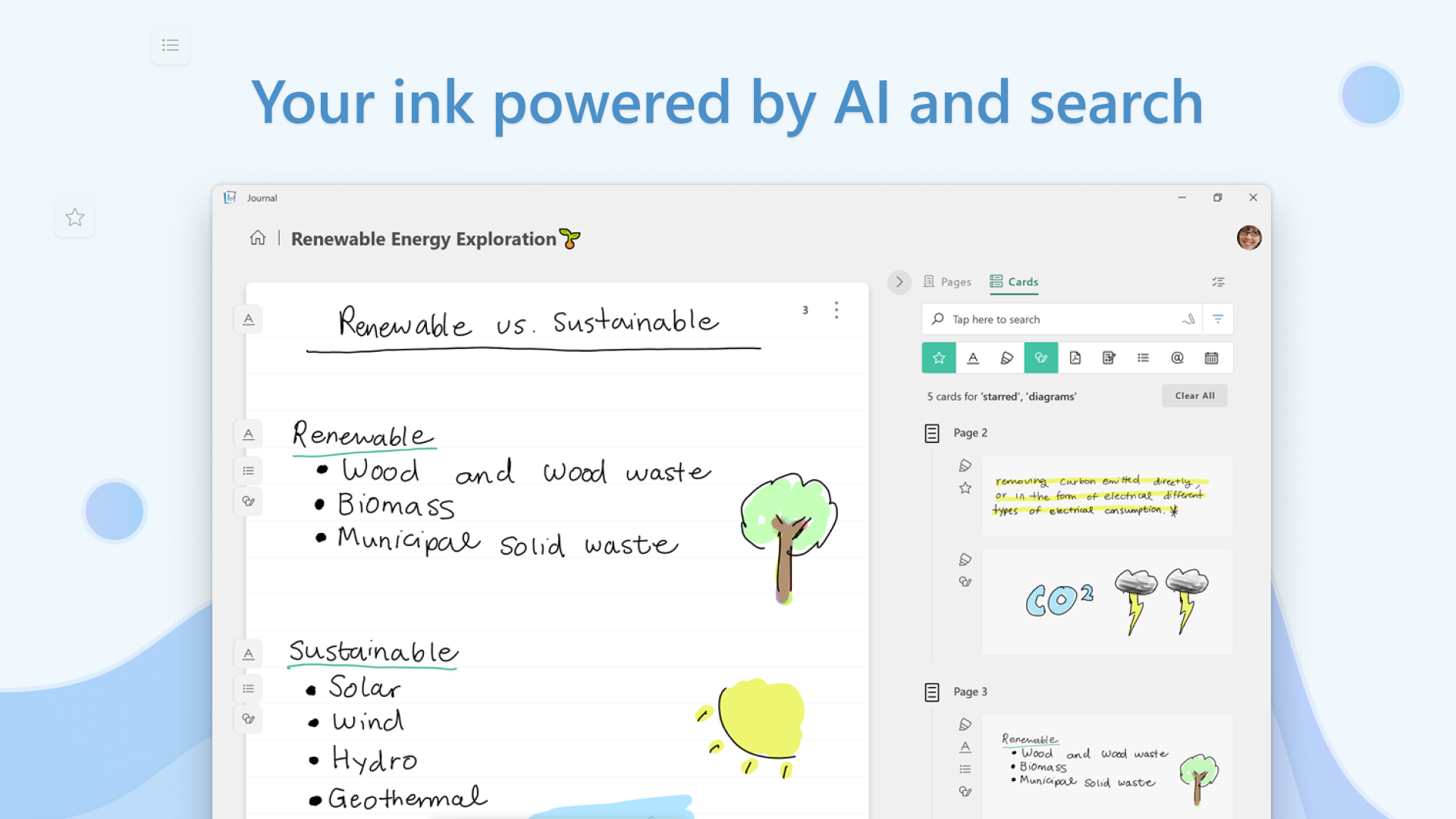 Microsoft Garage introduces new ink-first Journal app for Windows 10 Store-Frame-5.png