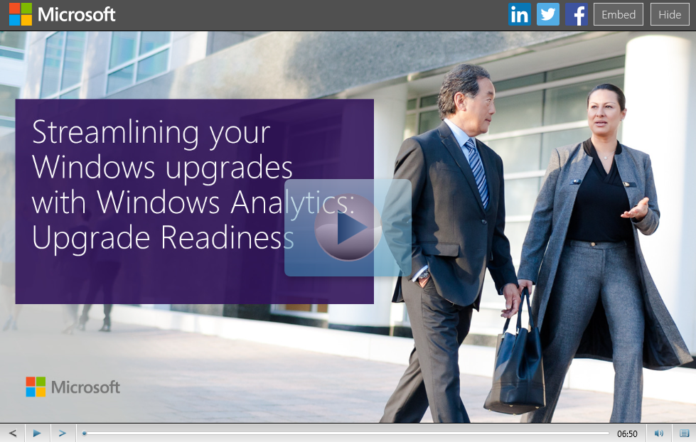 Windows 10 Pro Setup - "Set up for an organization" does not appear during setup streamline-upgradereadiness1.png